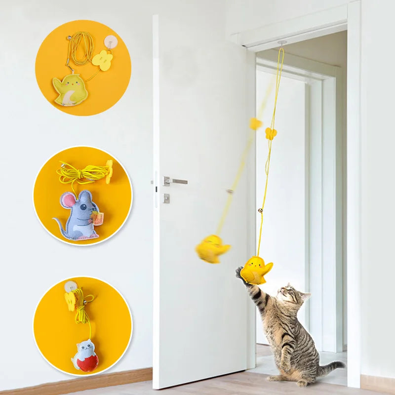 Whisker Wonder – The Ultimate Interactive Hanging Toy for Happy Cats!