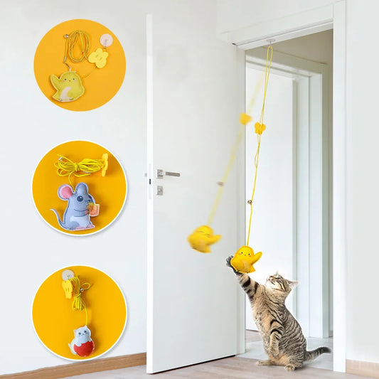 Whisker Wonder – The Ultimate Interactive Hanging Toy for Happy Cats!