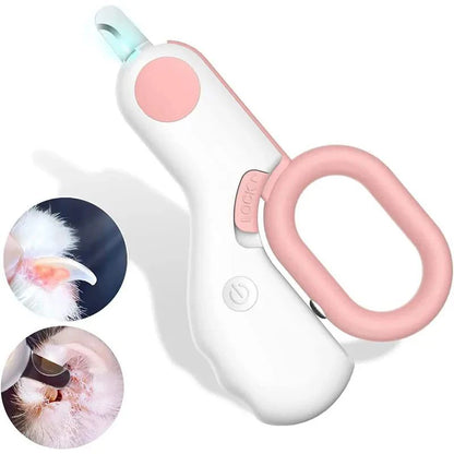 GlowTrim – Precision Nail Clipper with LED for Cats & Dogs