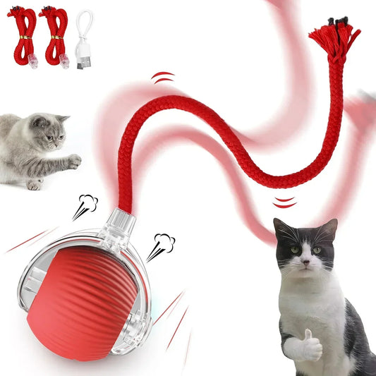 PurrTech – Smart Silicone Rolling Ball for Cats