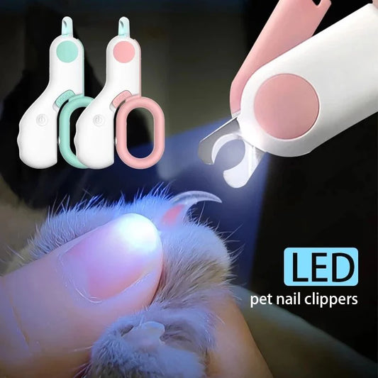 GlowTrim – Precision Nail Clipper with LED for Cats & Dogs