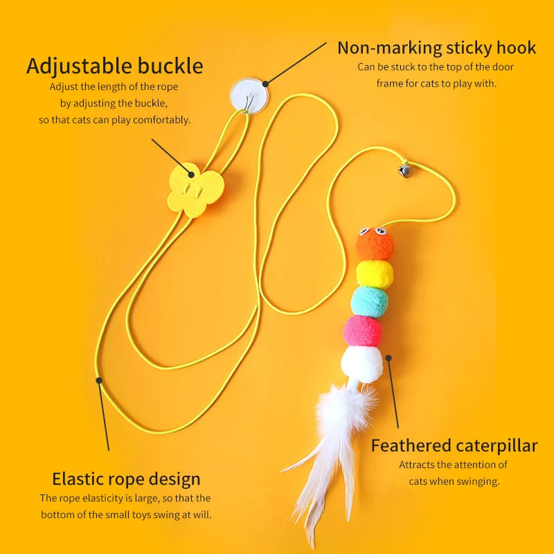 Whisker Wonder – The Ultimate Interactive Hanging Toy for Happy Cats!